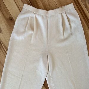 Vintage St John wool blend knit trousers